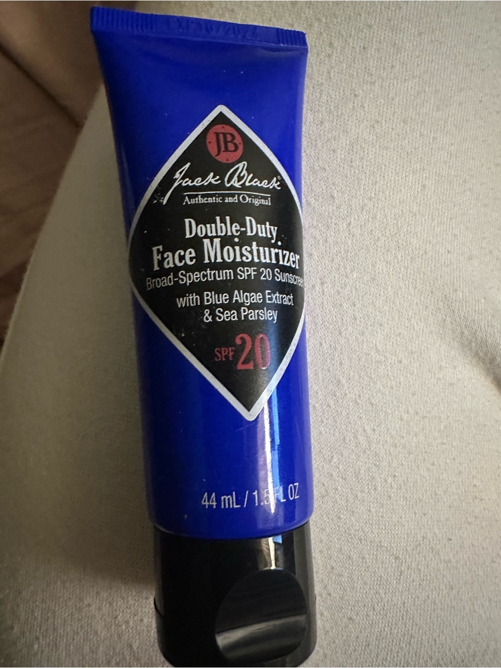 Brand NEW Jack Black Double-Duty Face Moisturizer SPF 20 - Blue
